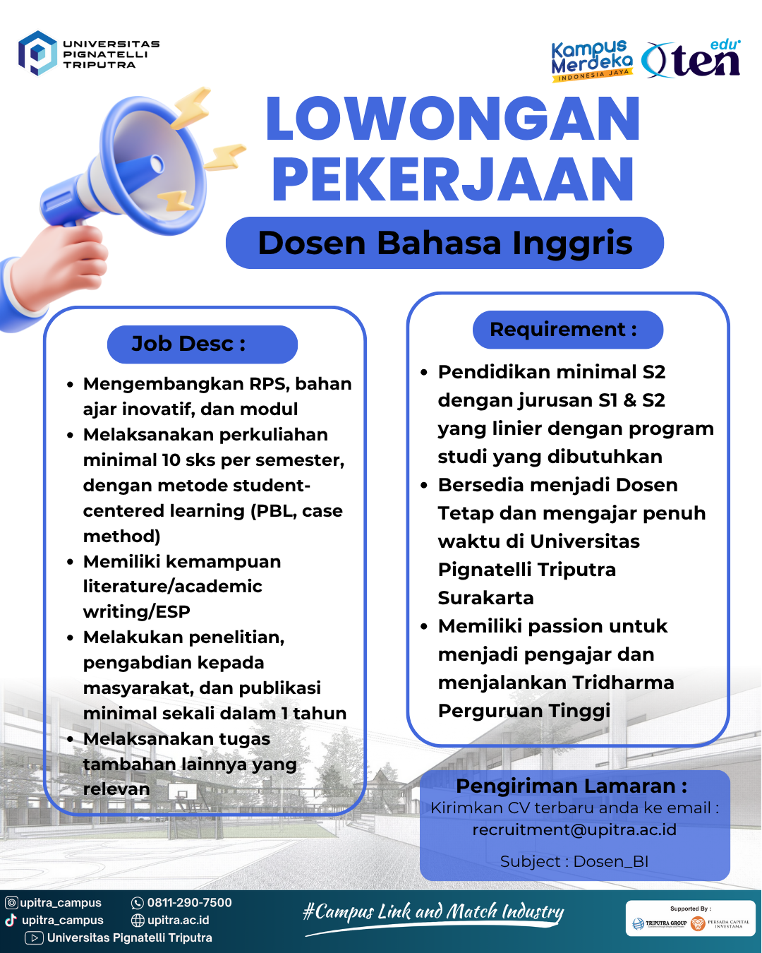 Lowongan Dosen