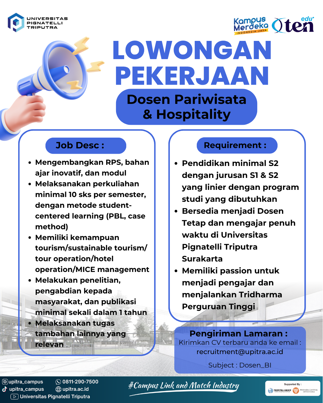Lowongan Dosen